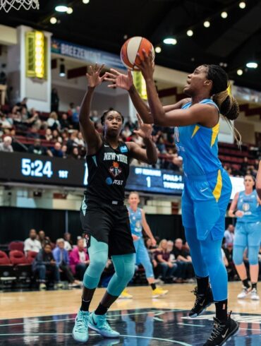 Tanisha Wright, Tina Charles, Jantel Lavender, Kia Nurse