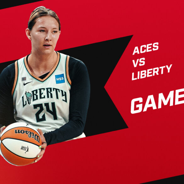 Las Vegas Aces Down New York Liberty 100-78