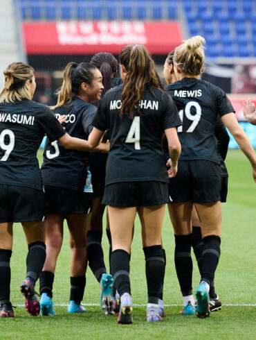 NJ/NY Gotham FC, Jennifer Cudjoe, Nahomi Kawasumi, Caprice Dydasco, Paige Monaghan, Kristie Mewis, Ellie Jean, Gina Lewandowski, Ifeoma Onumonu