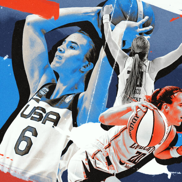 TLW graphic for Sabrina Ionescu Talks NY Liberty and More at Team USA Camp