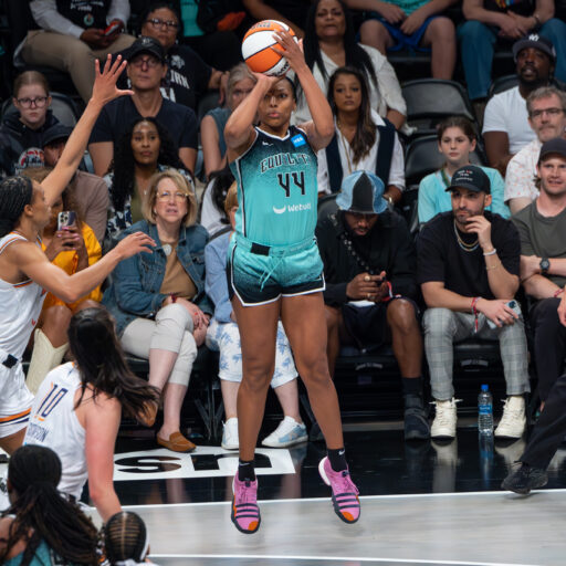 Women's 2021 WNBA All-Star Game Betnijah Laney Nike Orange Victory
