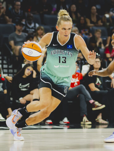 Leonie Fiebich of the New York Liberty