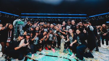 New York Liberty celebrate WNBA Championship