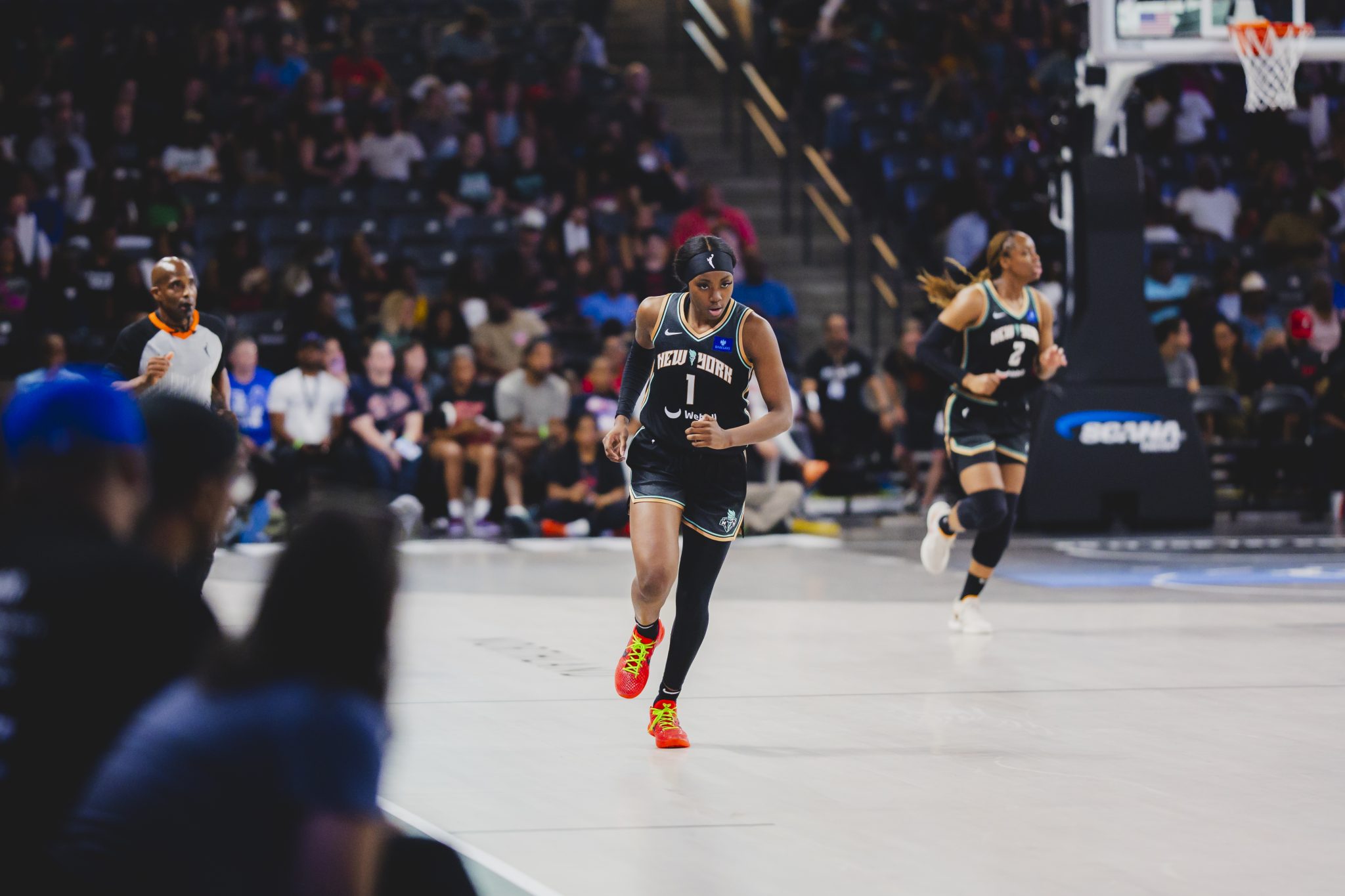 Marquesha Davis of the NY Liberty