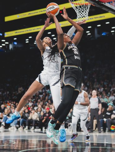Jonquel Jones of the New York Liberty