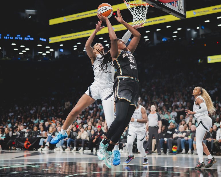 Jonquel Jones of the New York Liberty