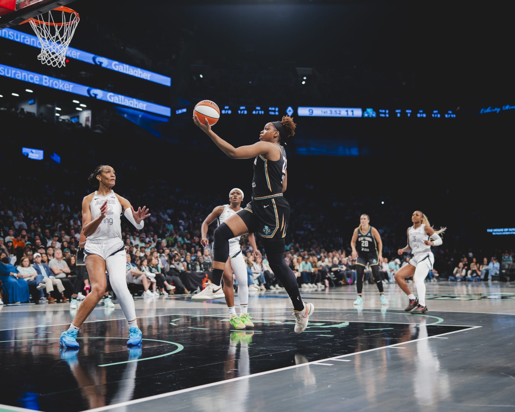 Kennedy Burke of the NY Liberty