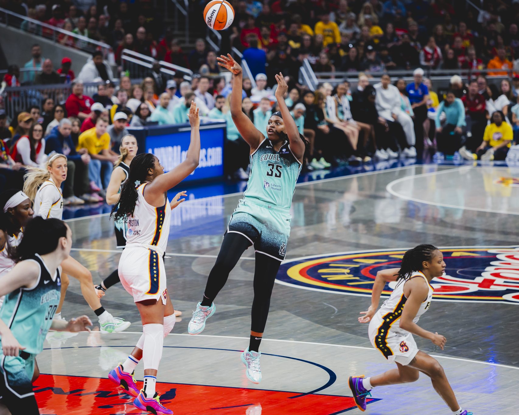 Jonquel Jones of the NY Liberty