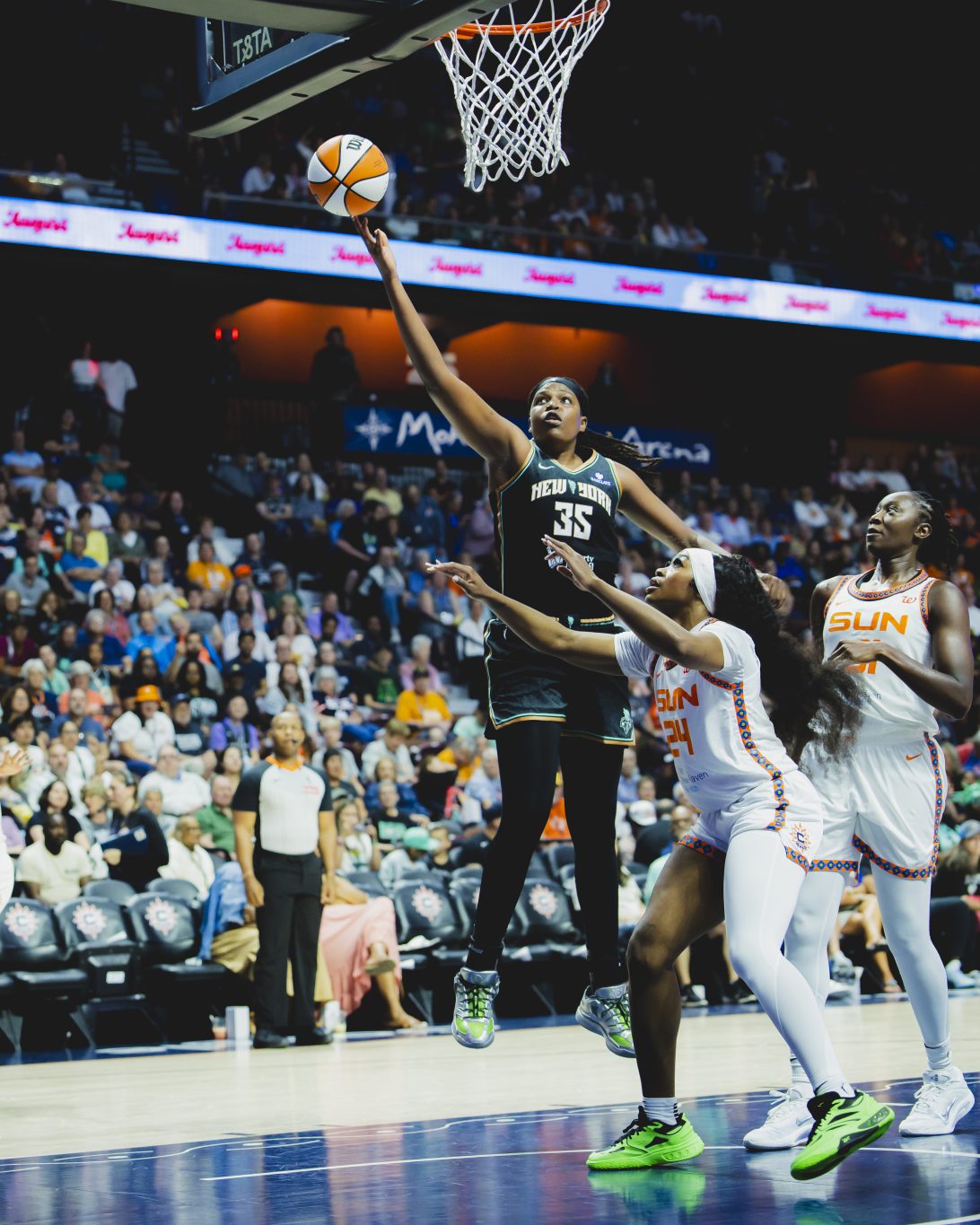Jonquel Jones of the NY Liberty
